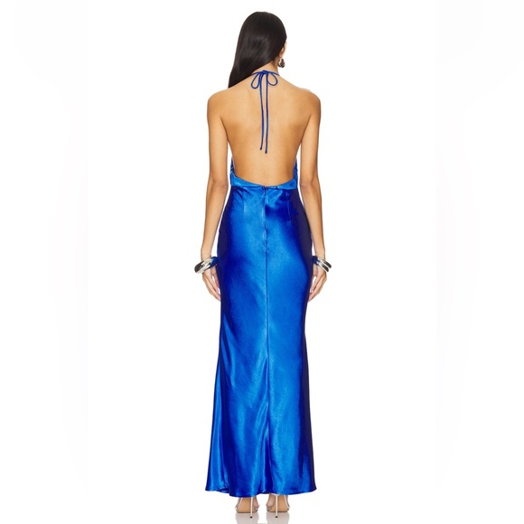 X Revolve Posey Maxi Dress in Royal Runaway The Label - Picture 3 of 16